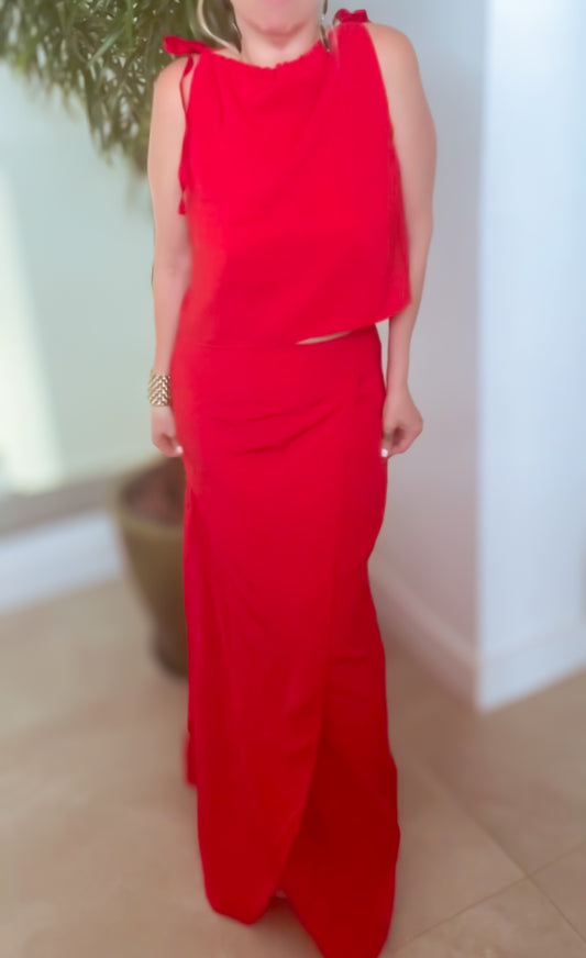 CONJUNTO MAXI TAFETÁ VINTAGE